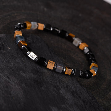 G&C Bracelet Agate-Landscape Jasper Bracelet（4mm）