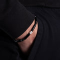 GC·Bracelet Black agate-Black tourmaline bracelet（4mm）