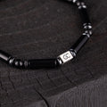 GC·Bracelet Black agate-Black tourmaline bracelet（4mm）