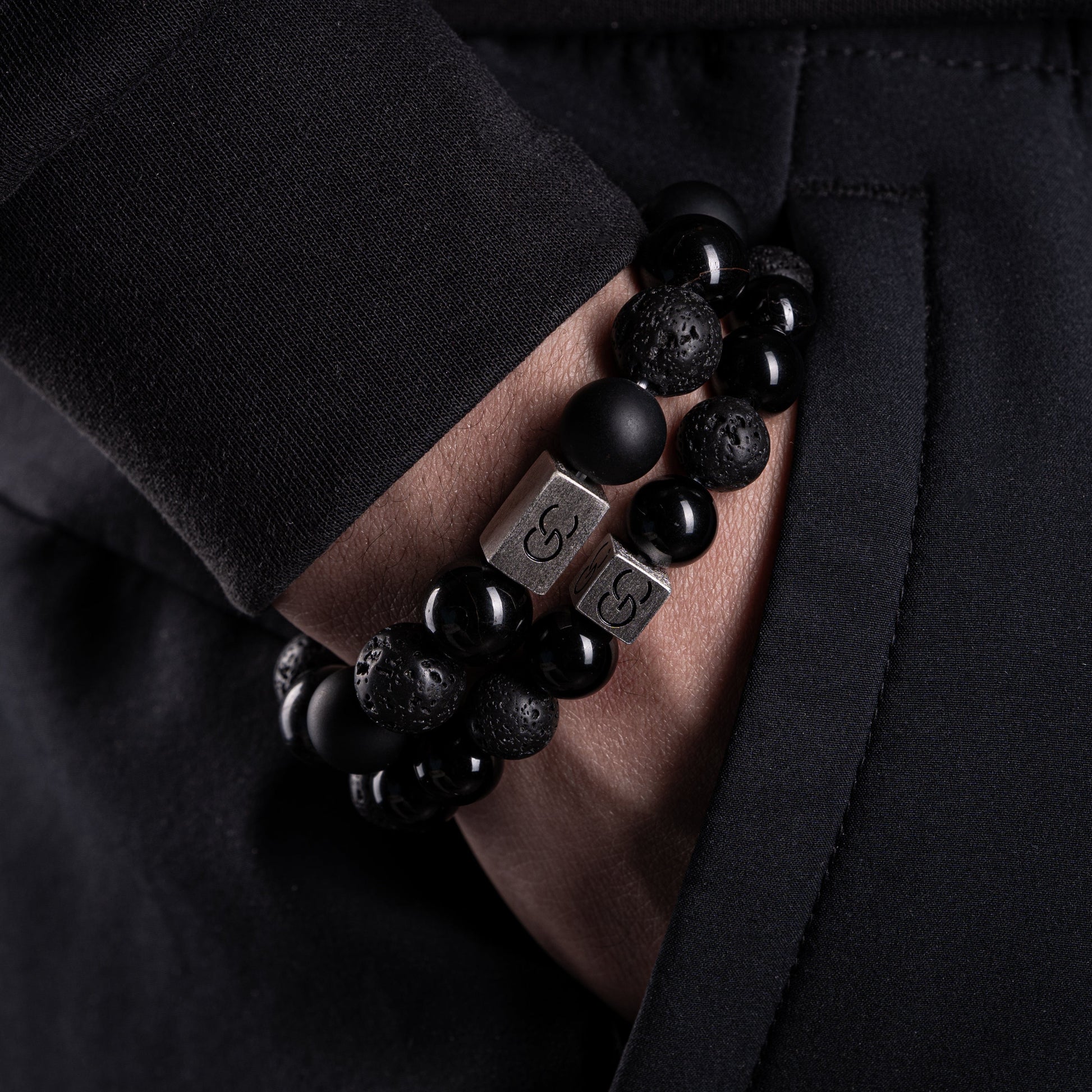 GC·Bracelet Black Mixed Bracelet II （10mm）