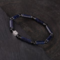 GC·Bracelet Blue agate-Black tourmaline bracelet（4mm）