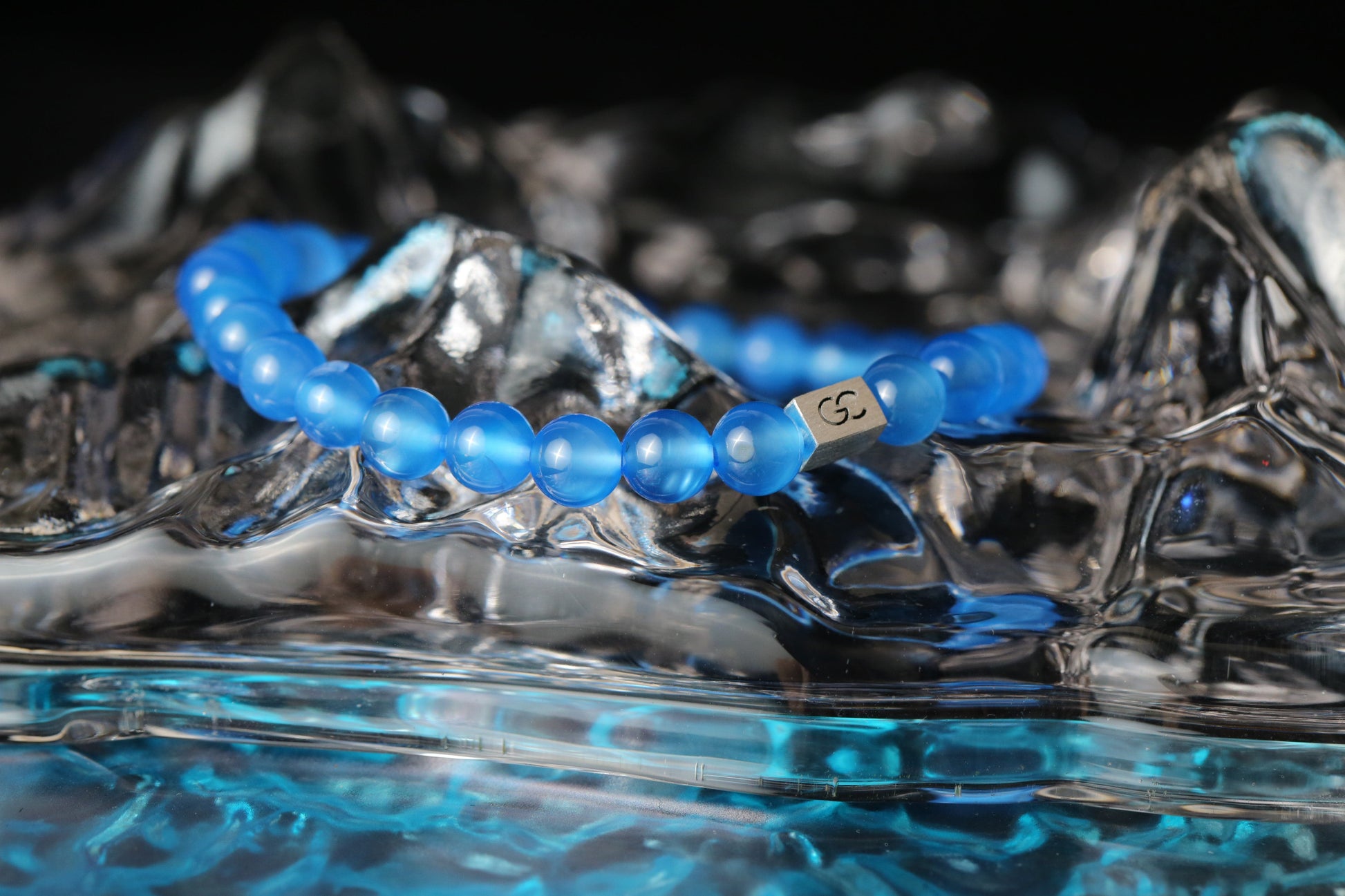 GC·Bracelet Blue Agate Bracelet I（6mm）