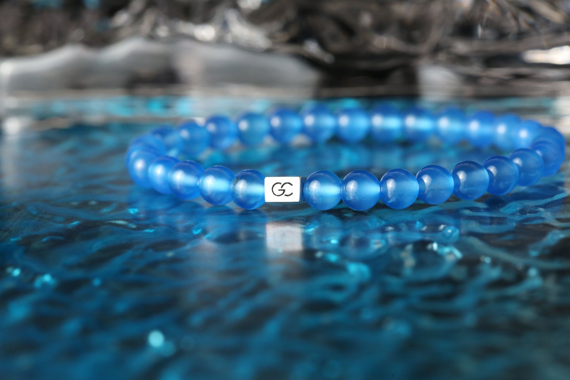 GC·Bracelet Blue Agate Bracelet I（6mm）