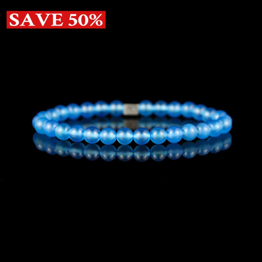 GC·Bracelet Blue Agate Bracelet I（6mm）