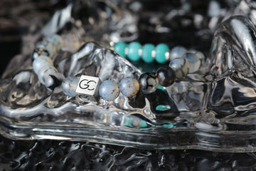GC·Bracelet Dragon Vein Agate Abacus Bracelet（8mm）