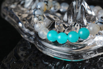 GC·Bracelet Dragon Vein Agate-Amazonite Bracelet（10mm）