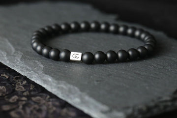 GC·Bracelet Frosted Black Onyx Bracelet I（6mm）