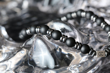 GC·Bracelet Frosted Black Onyx Bracelet II（6mm）