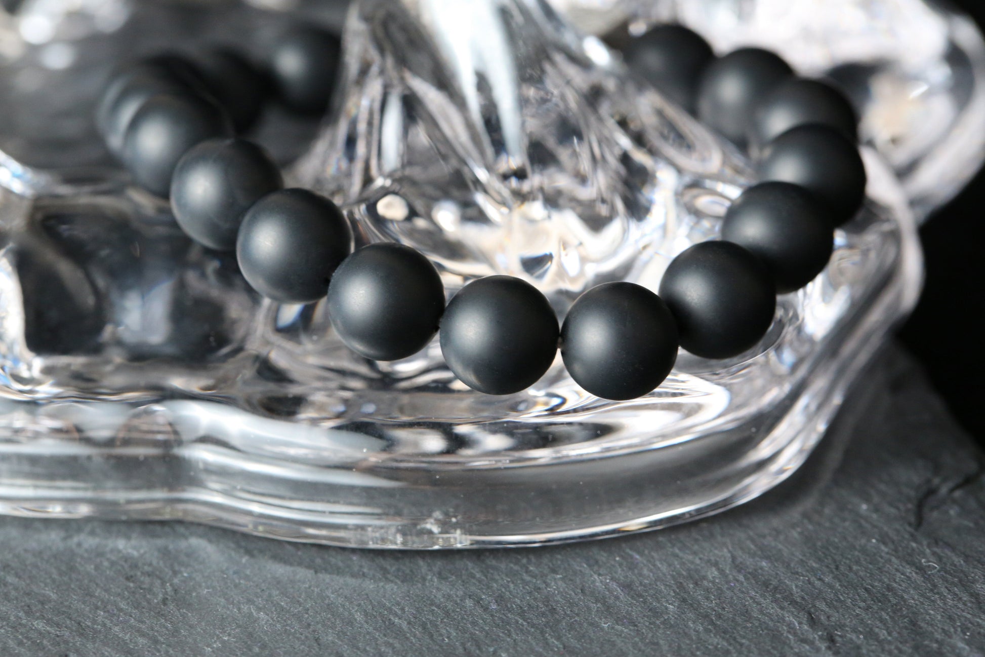 GC·Bracelet Frosted Black Onyx Bracelet III（10mm）