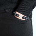 GC·Bracelet Frosted Black Onyx Bracelet IV（12mm）