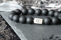 GC·Bracelet Frosted Black Onyx Bracelet IV（12mm）