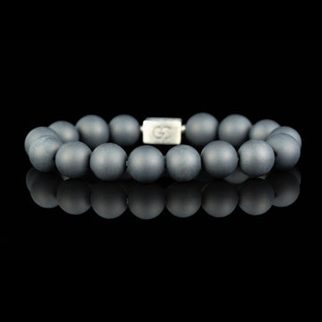 GC·Bracelet Frosted Black Onyx Bracelet IV（12mm）