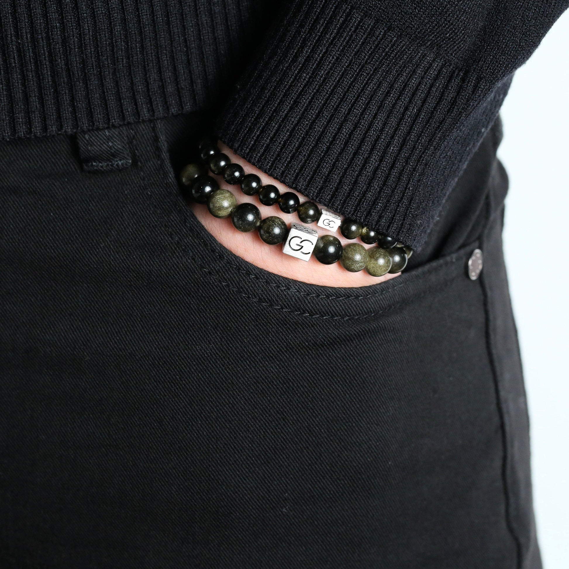 GC·Bracelet Gold Sheen Obsidian Bracelet I（6mm）