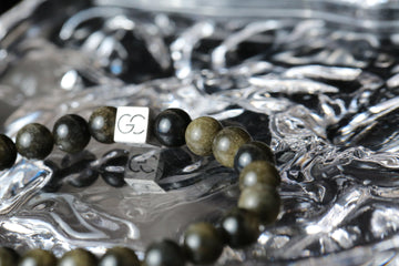 GC·Bracelet Gold Sheen Obsidian Bracelet II（8mm）