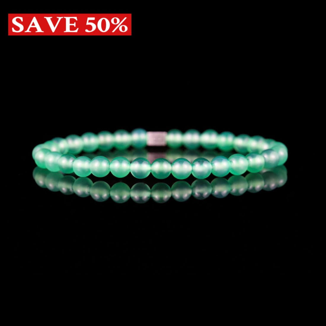 GC·Bracelet Green Agate Bracelet I（6mm）