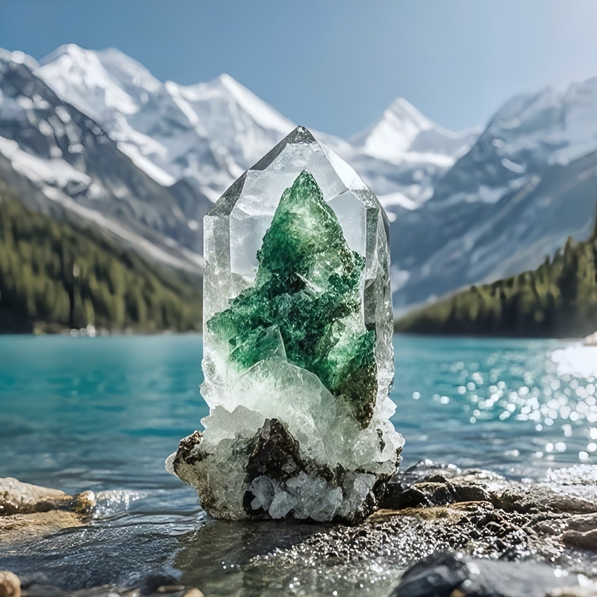 GC·Bracelet Green Phantom Quartz Bracelet（10mm）