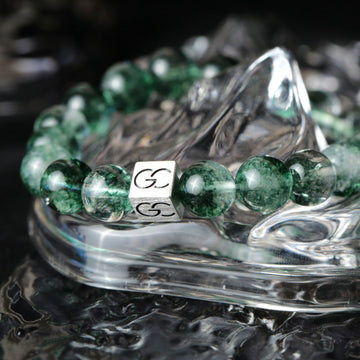 GC·Bracelet Green Phantom Quartz Bracelet（10mm）