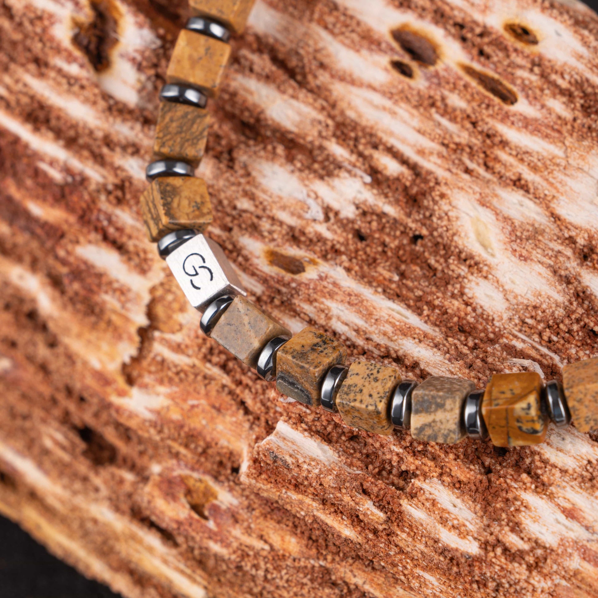 G&C Bracelet Landscape Jasper Bracelet I（4mm）