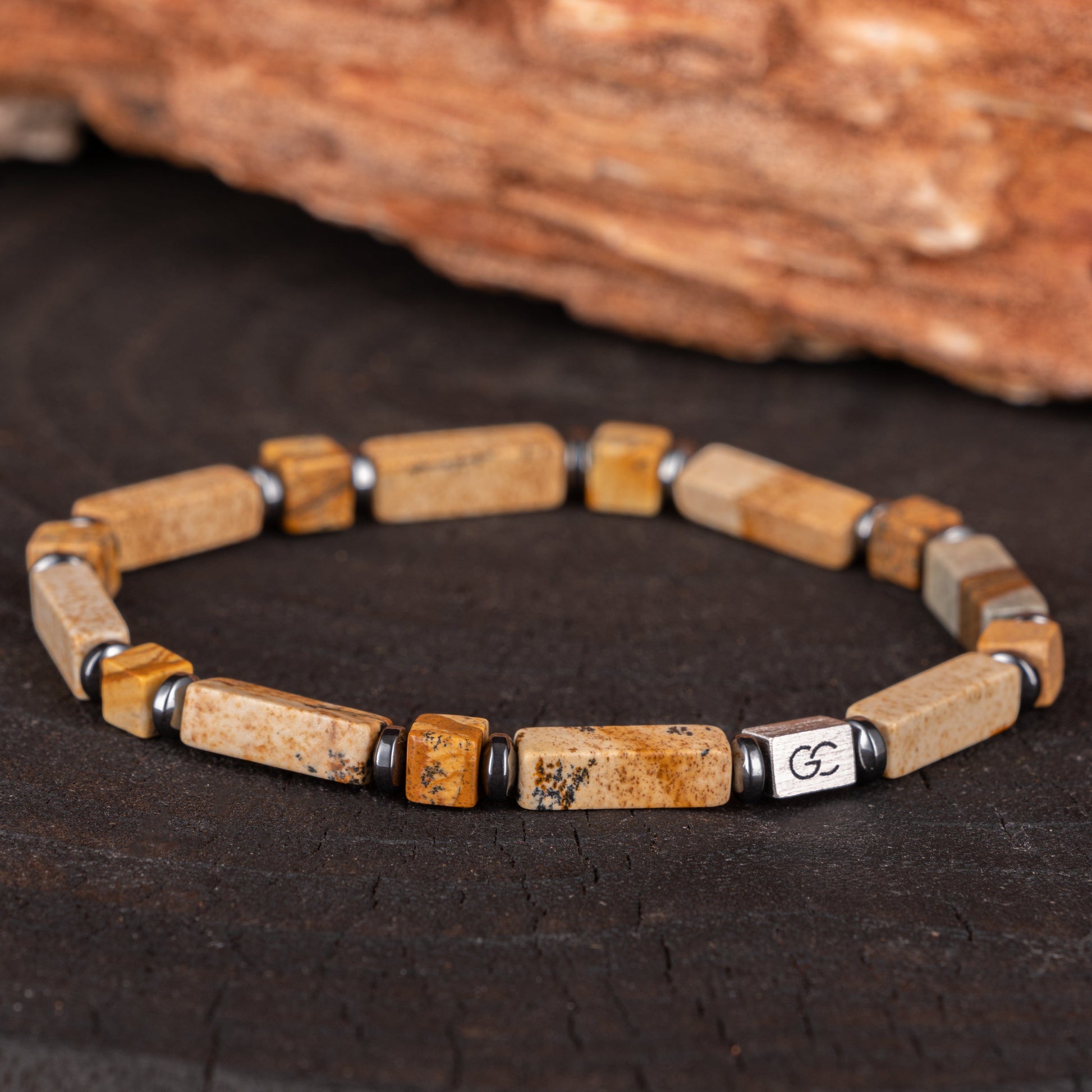 GC·Bracelet Landscape Jasper Bracelet II（4mm）