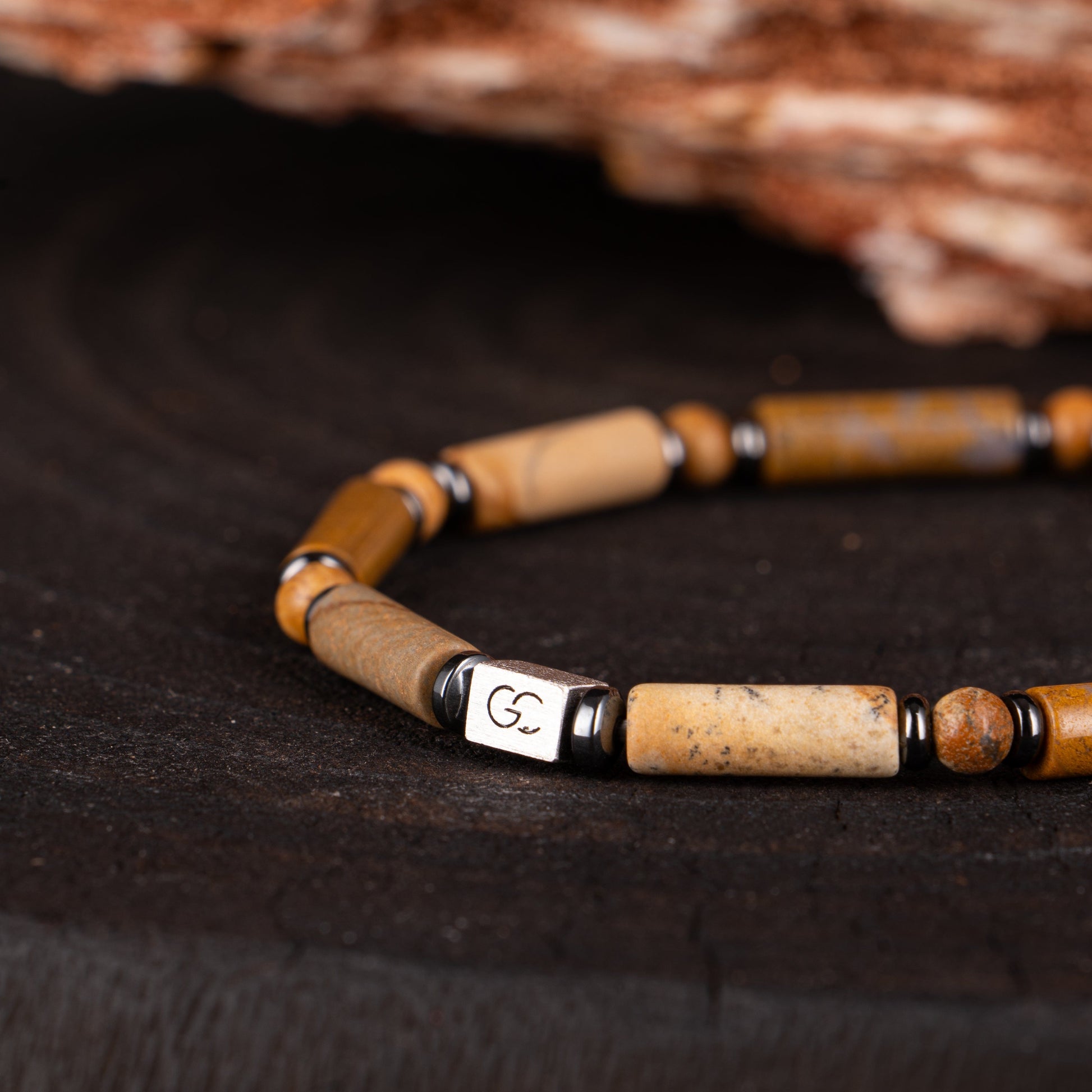 GC·Bracelet Landscape Jasper Bracelet III（4mm）