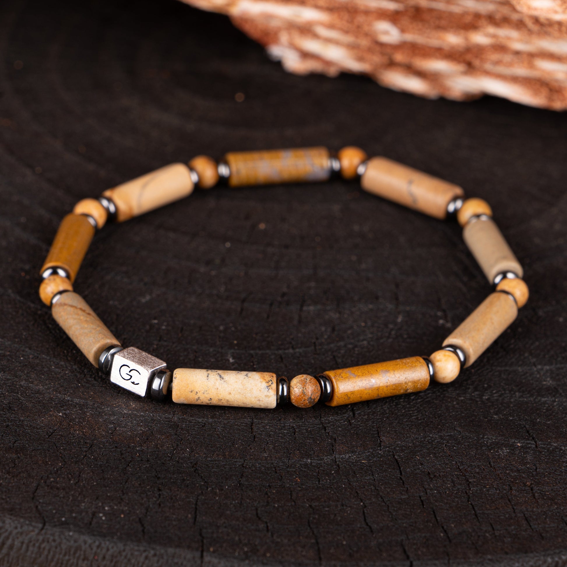 GC·Bracelet Landscape Jasper Bracelet III（4mm）