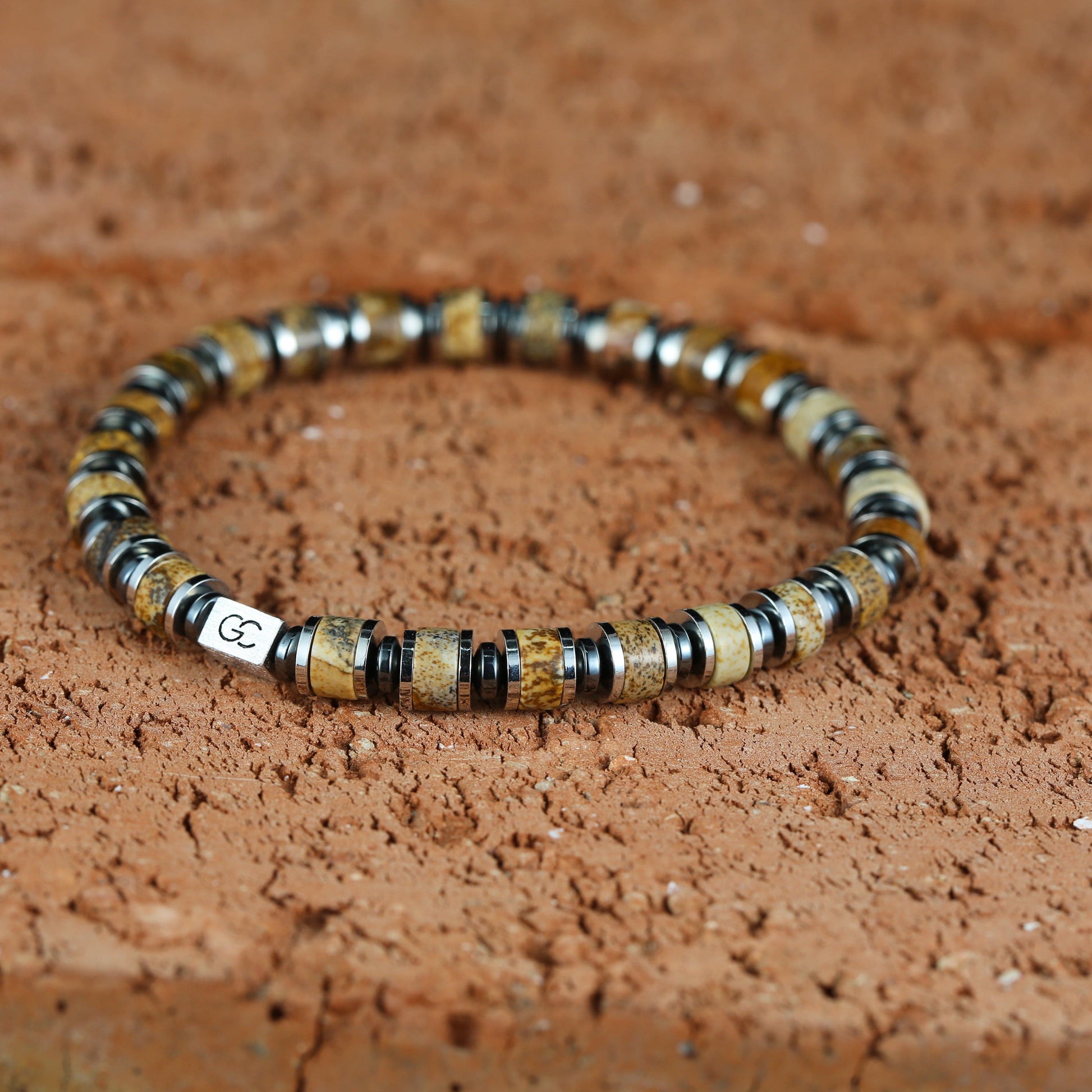 GC·Bracelet Landscape Jasper Bracelet IV（6mm）