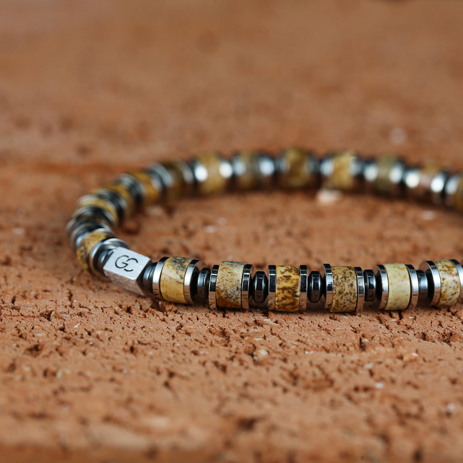 GC·Bracelet Landscape Jasper Bracelet IV（6mm）