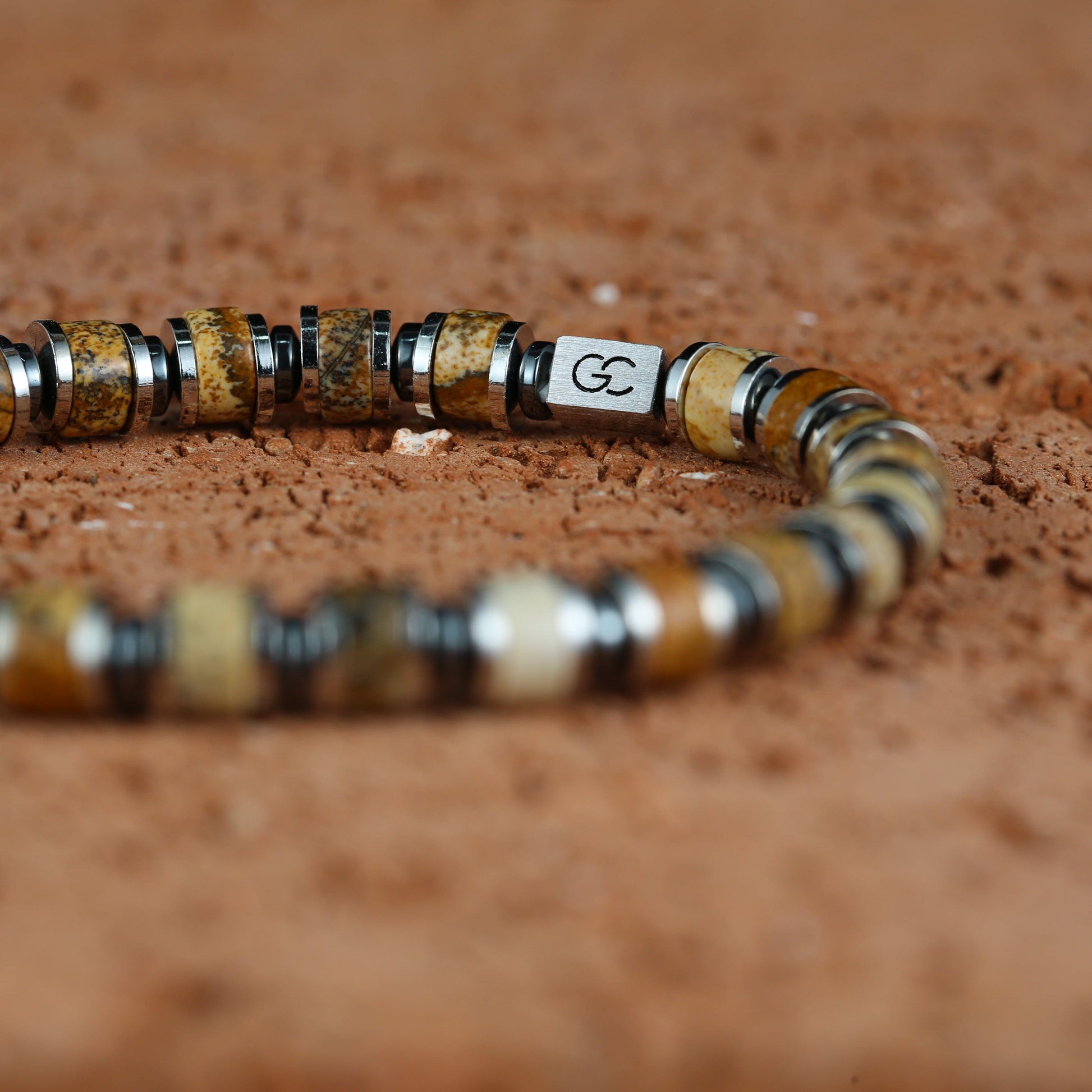 GC·Bracelet Landscape Jasper Bracelet IV（6mm）