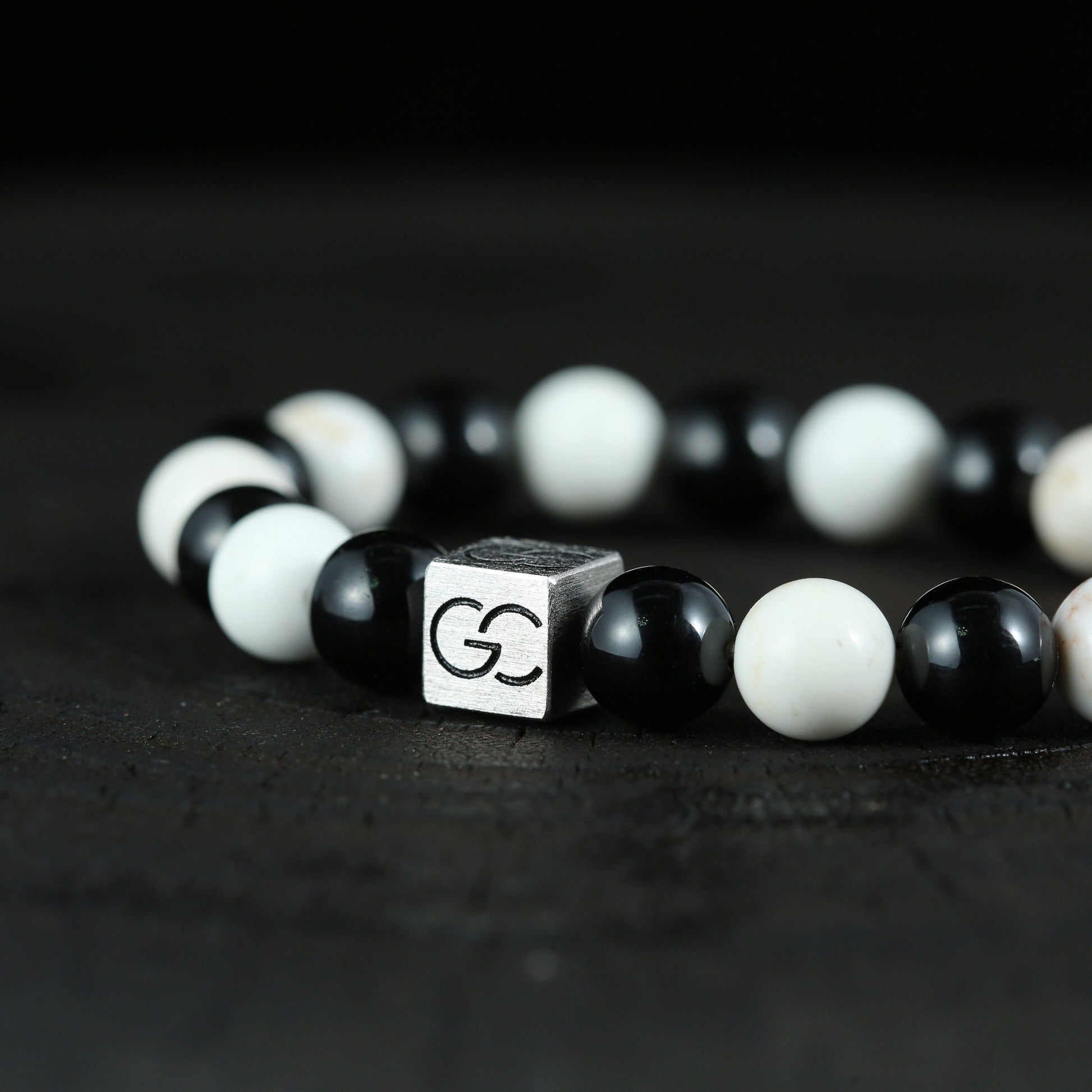 GC·Bracelet Magnesite-Black Tourmaline Bracelet（8mm）