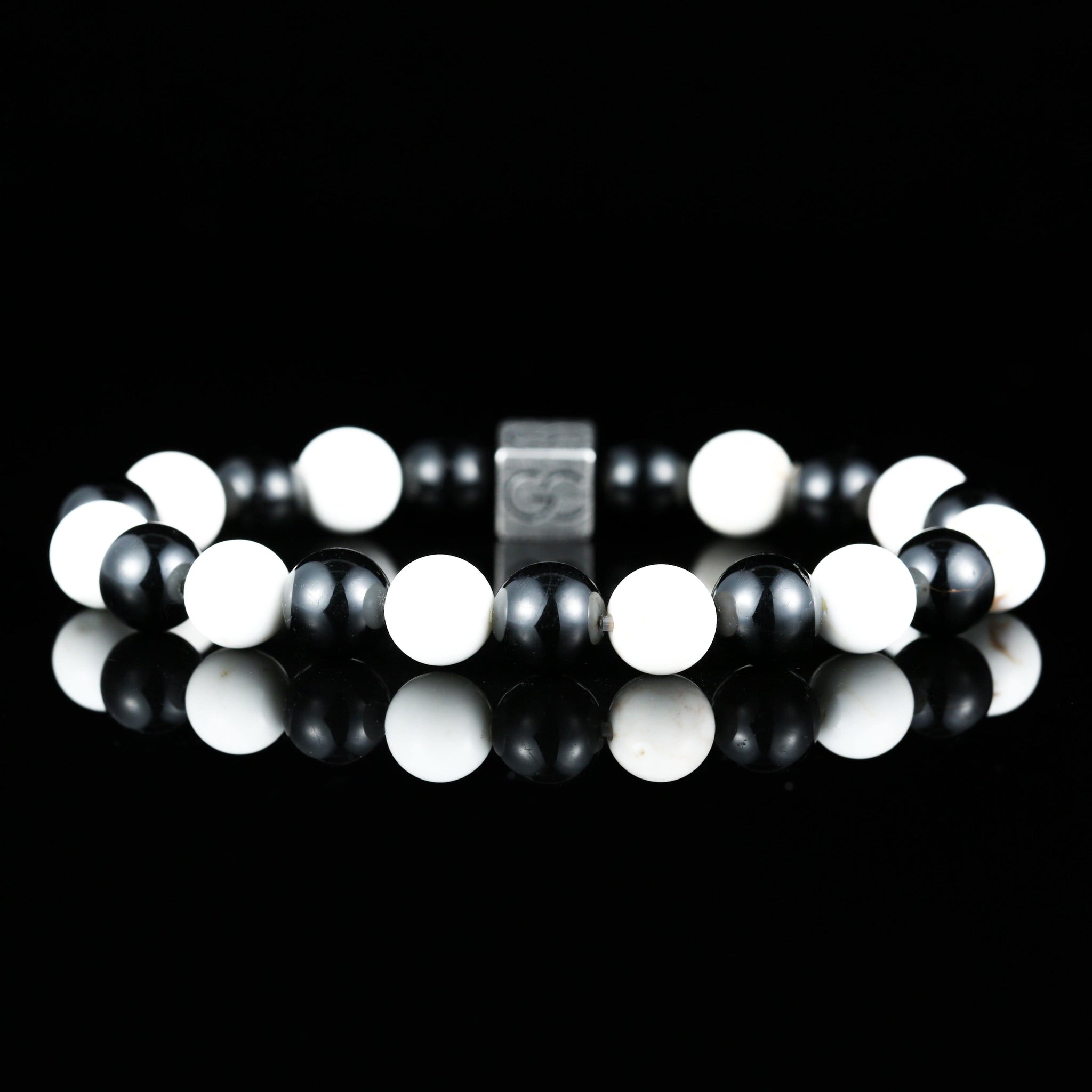 GC·Bracelet Magnesite-Black Tourmaline Bracelet（8mm）