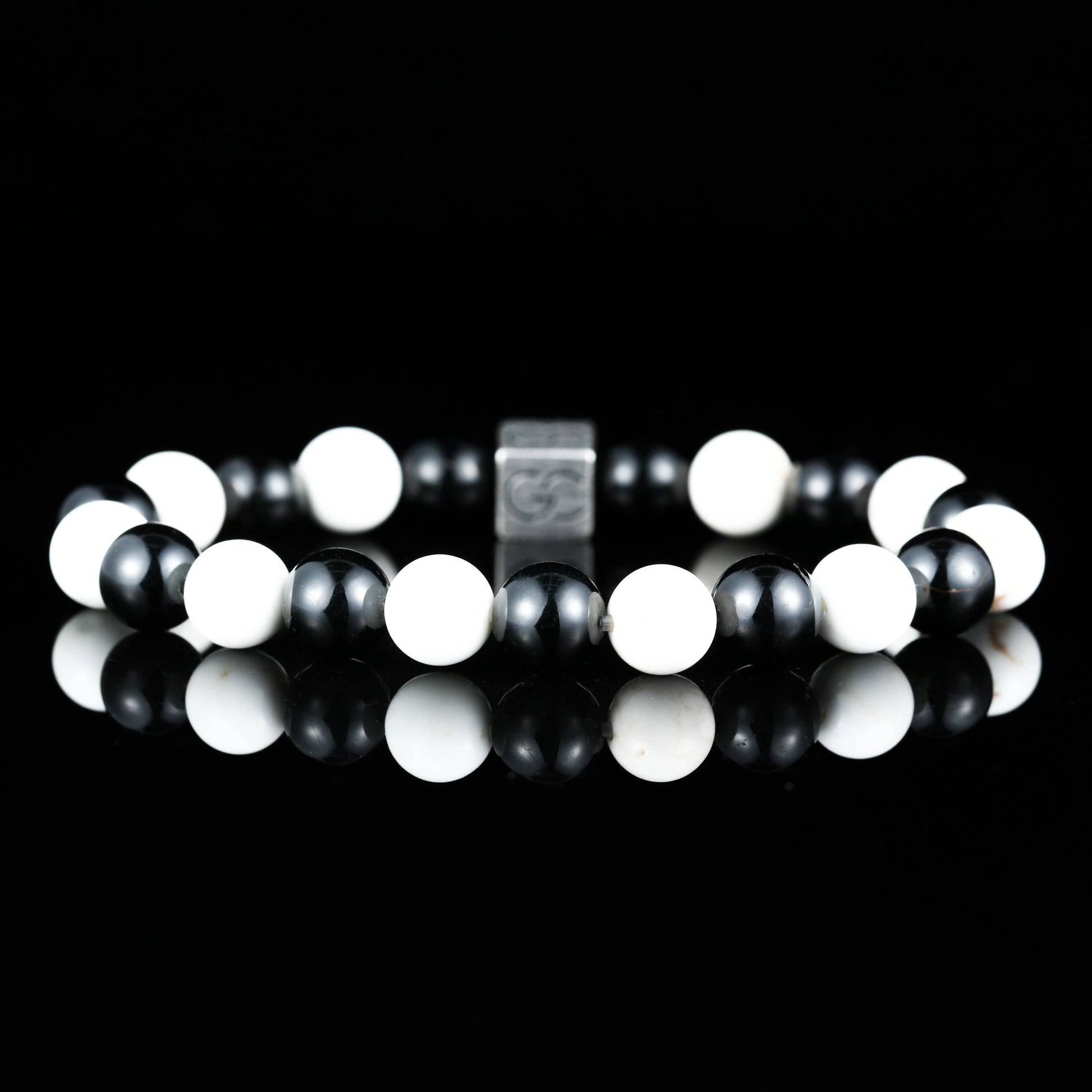 GC·Bracelet Magnesite-Black Tourmaline Bracelet（8mm）