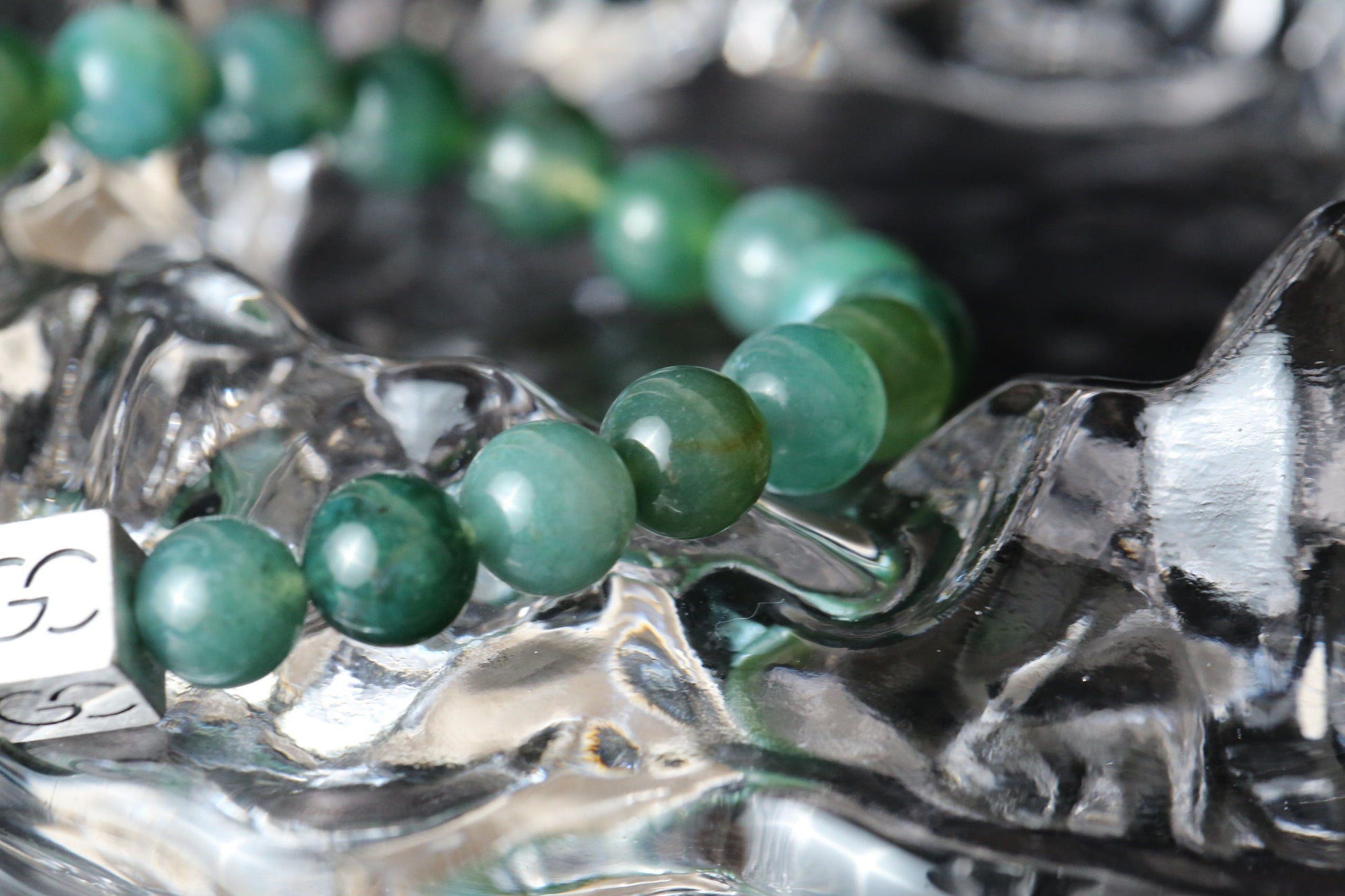 GC·Bracelet Moss Agate Bracelet II（8mm）