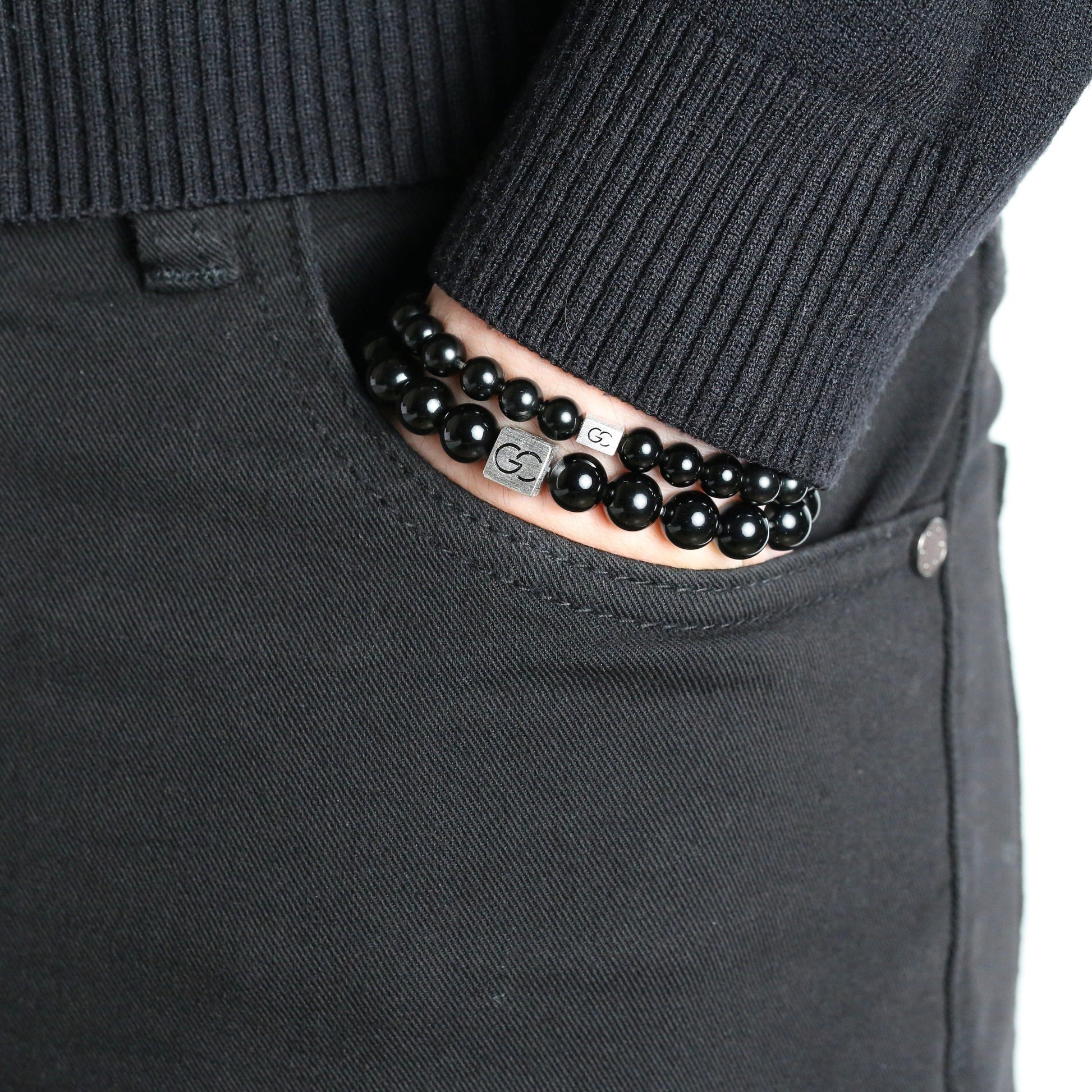 GC·Bracelet Obsidian Bracelet II（6mm）
