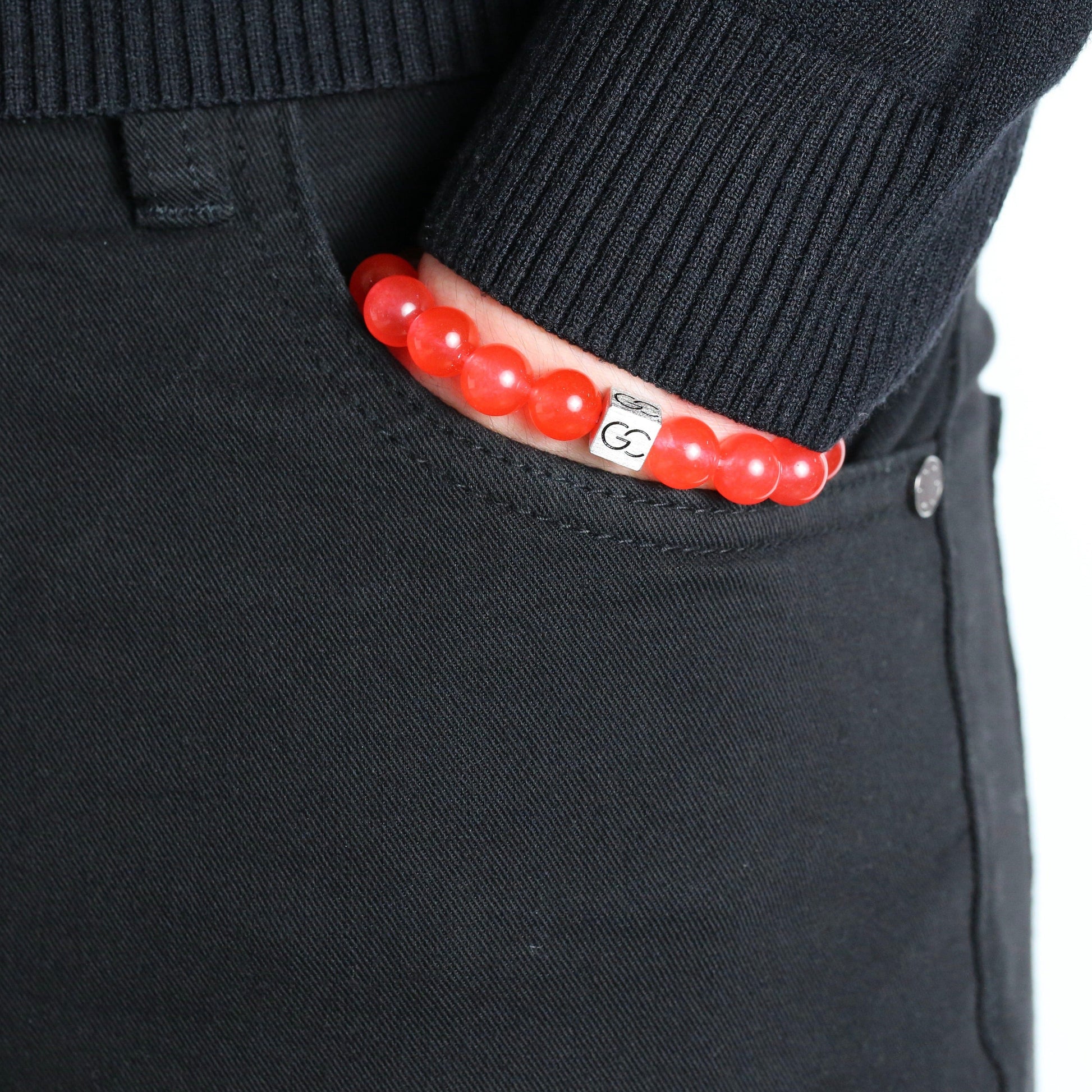 GC·Bracelet Red Carnelian Bracelet（10mm）