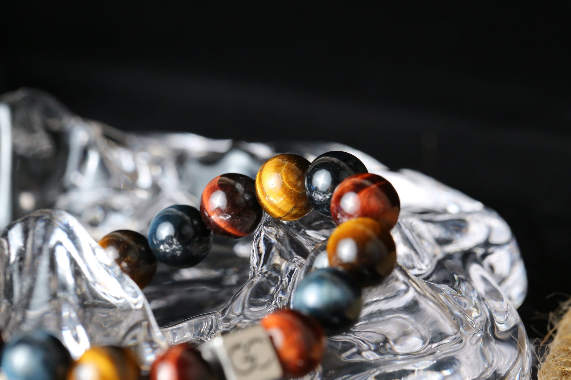GC·Bracelet Red Tiger Eye-Yellow Tiger Eye-Ink Blue Tiger Eye Bracelet（10mm）