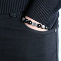 GC·Bracelet Silver Sheen Obsidian Bracelet III（10mm）