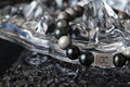 GC·Bracelet Silver Sheen Obsidian Bracelet III（10mm）