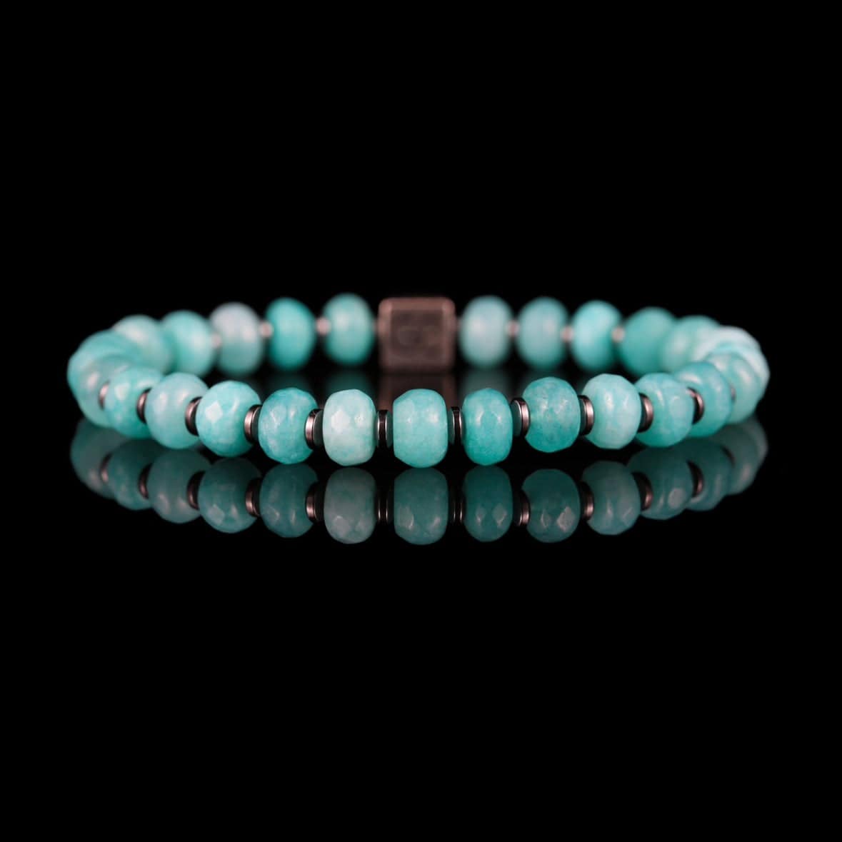 GC·Bracelet Sky Blue Abacus Bead Bracelet I（8mm）