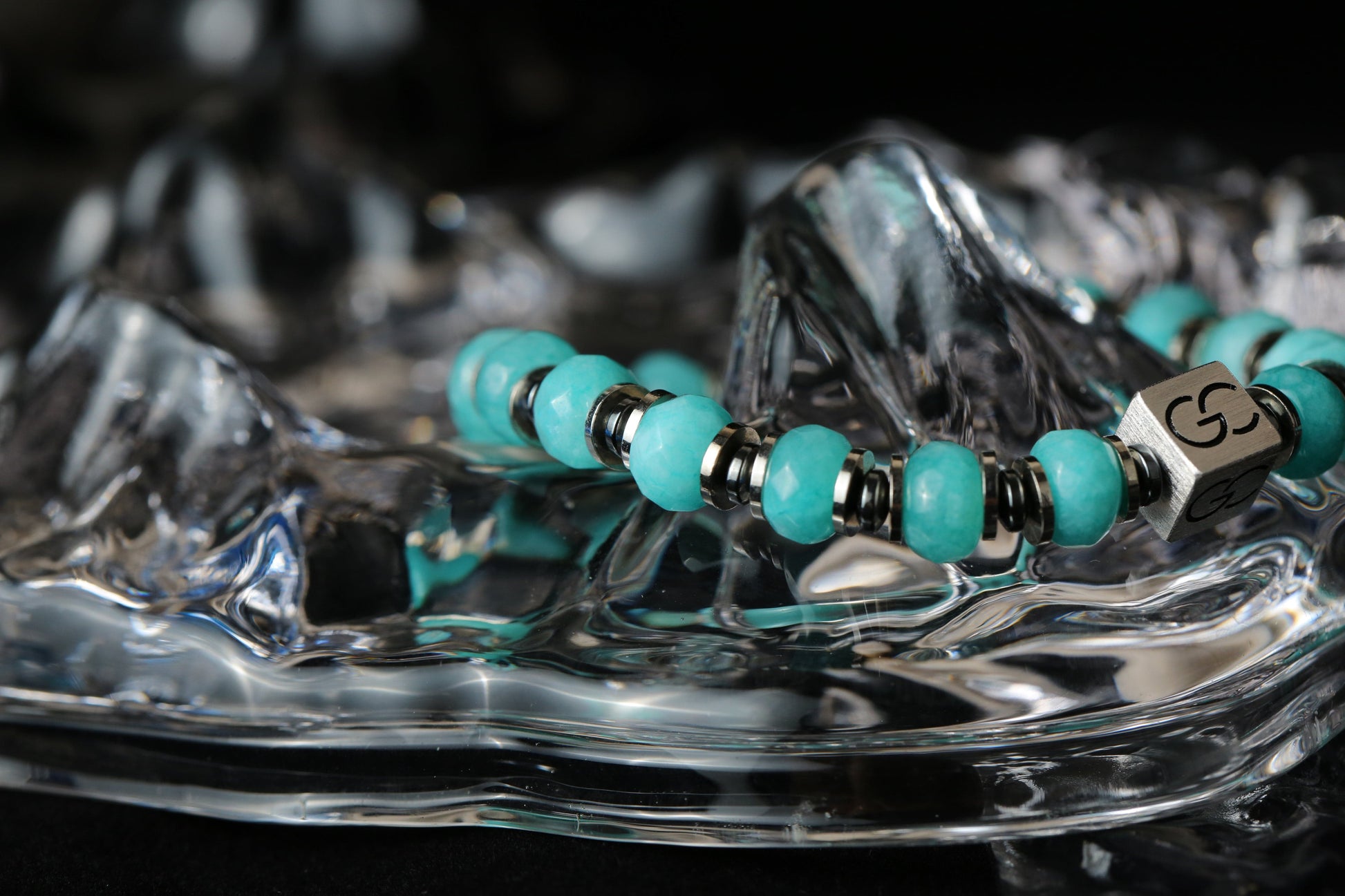 GC·Bracelet Sky Blue Abacus Bead Bracelet II（8mm）