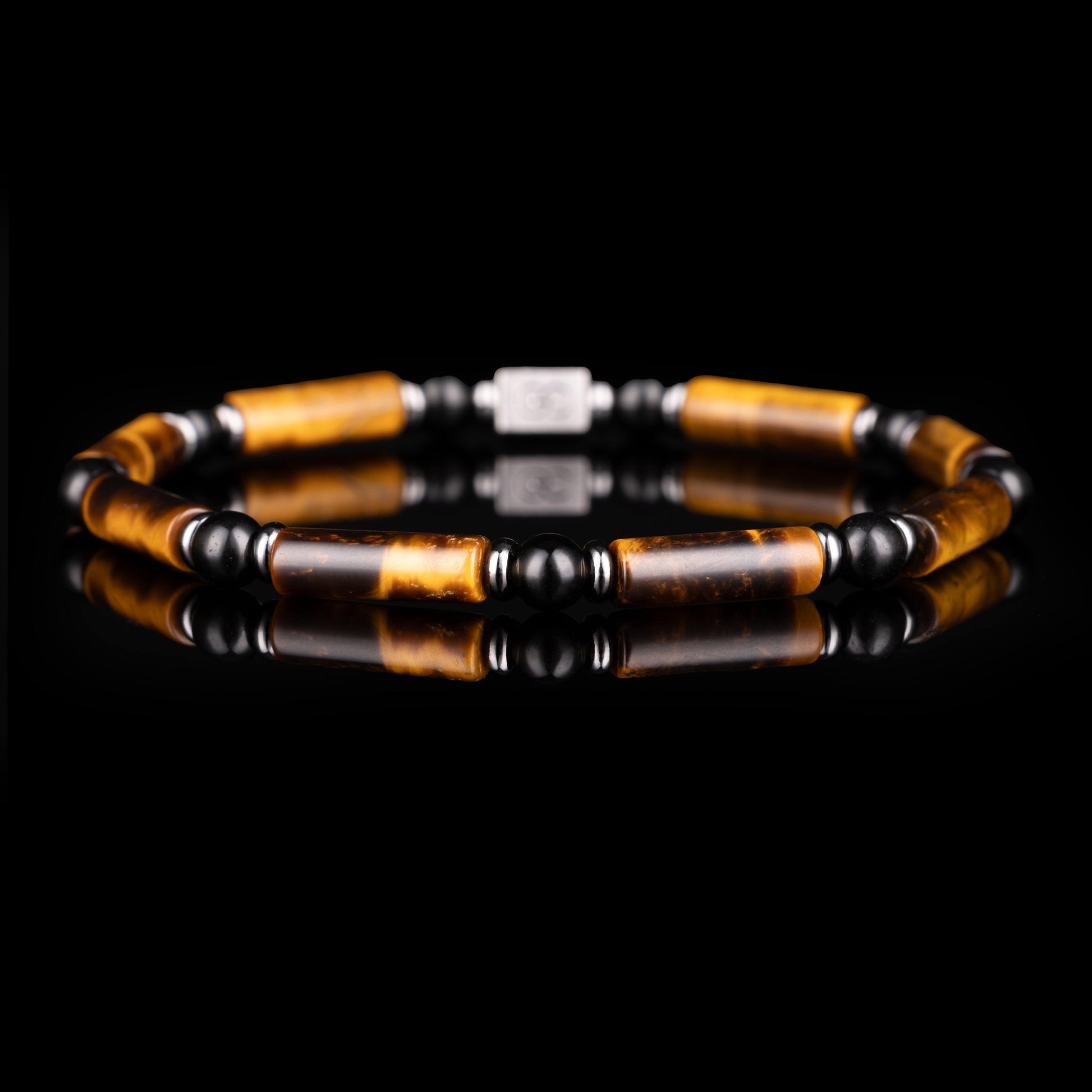 GC·Bracelet Tiger Eye - Black tourmaline bracelet I（4mm）