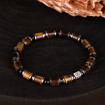 GC·Bracelet Tiger Eye - Black tourmaline bracelet II（6mm）