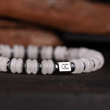 GC·Bracelet White jade bracelet I（6mm）