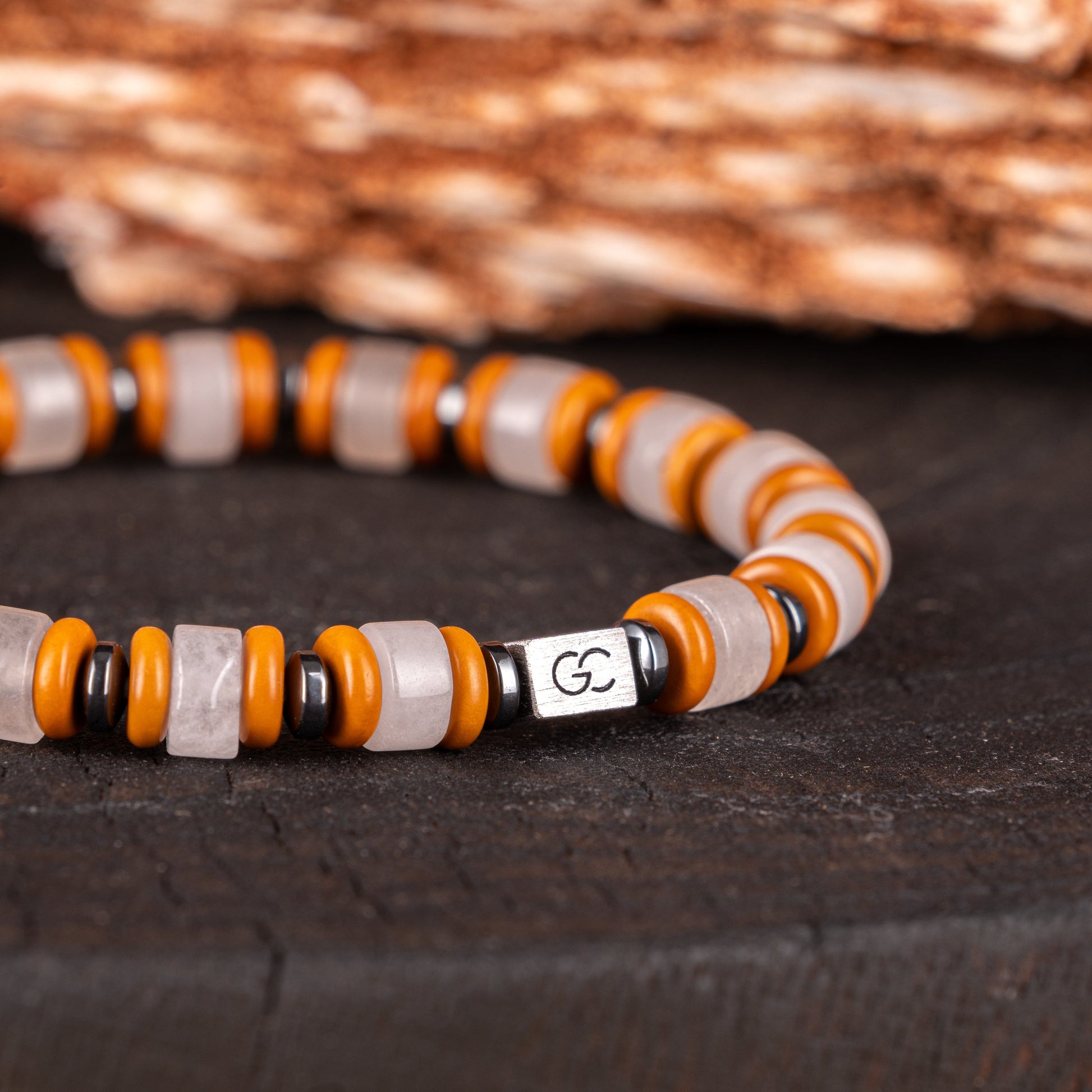 GC·Bracelet White jade bracelet III（6mm）