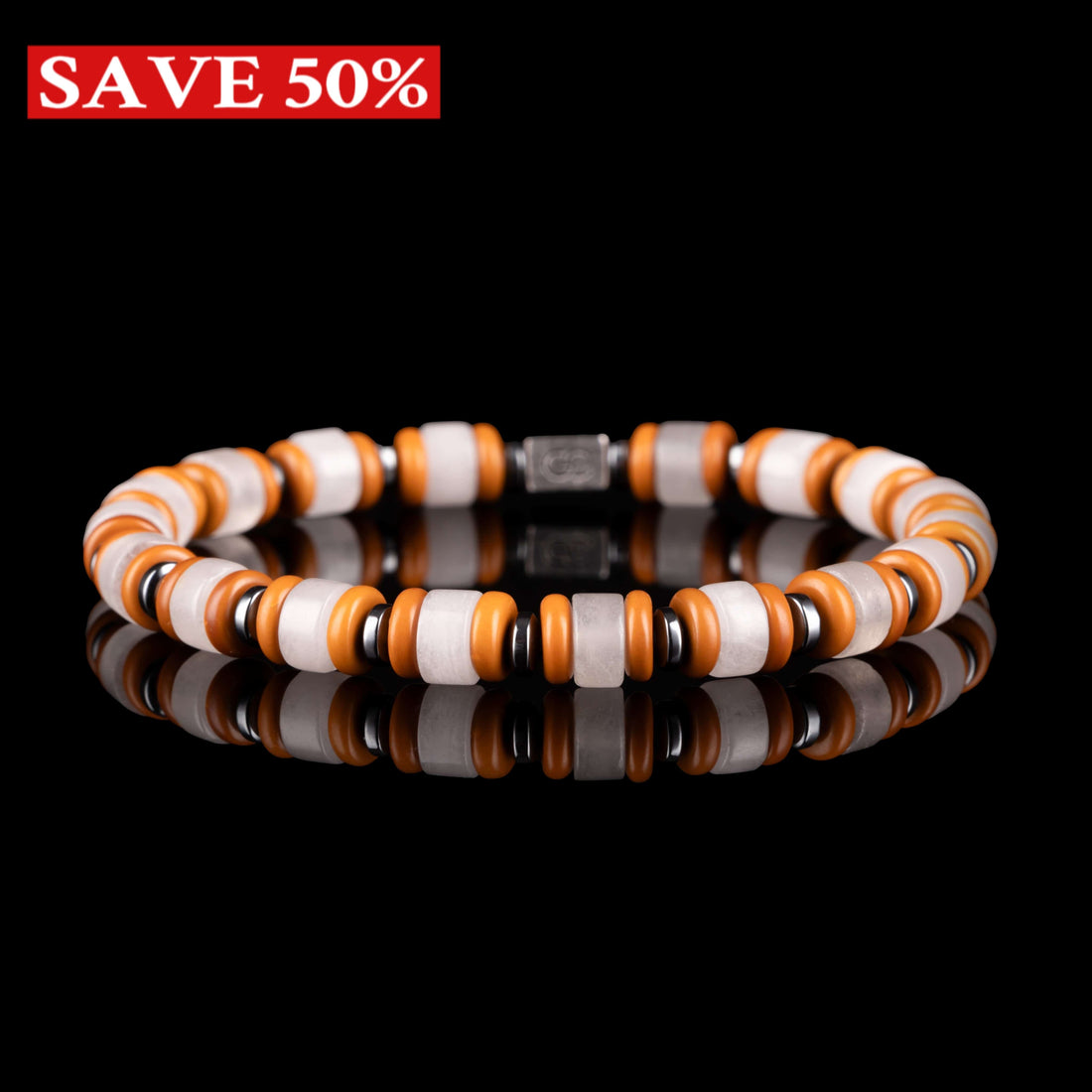 GC·Bracelet White jade bracelet III（6mm）