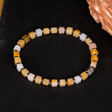 G&C Bracelet Yellow Jade-Aventurine Bracelet（4mm）