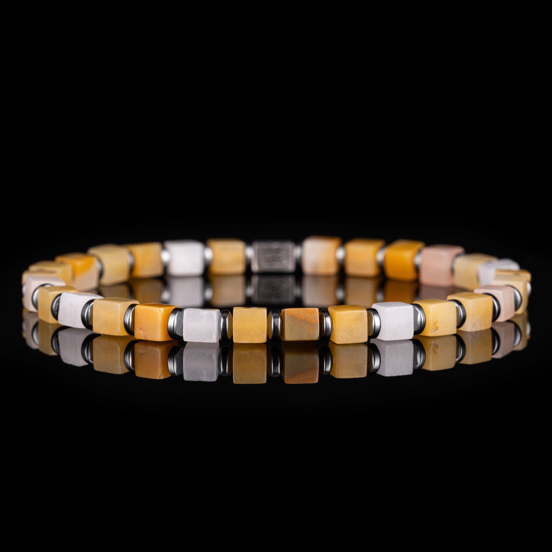 G&C Bracelet Yellow Jade-Aventurine Bracelet（4mm）