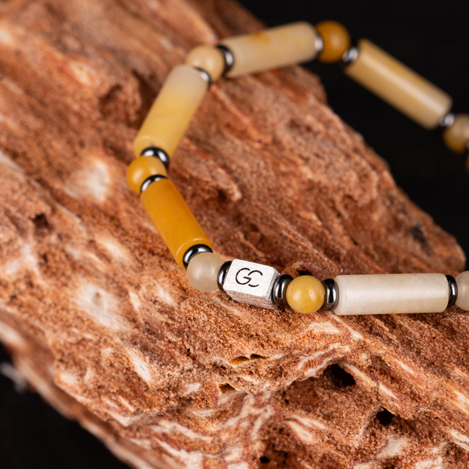 GC·Bracelet Yellow Jade Bracelet（4mm）