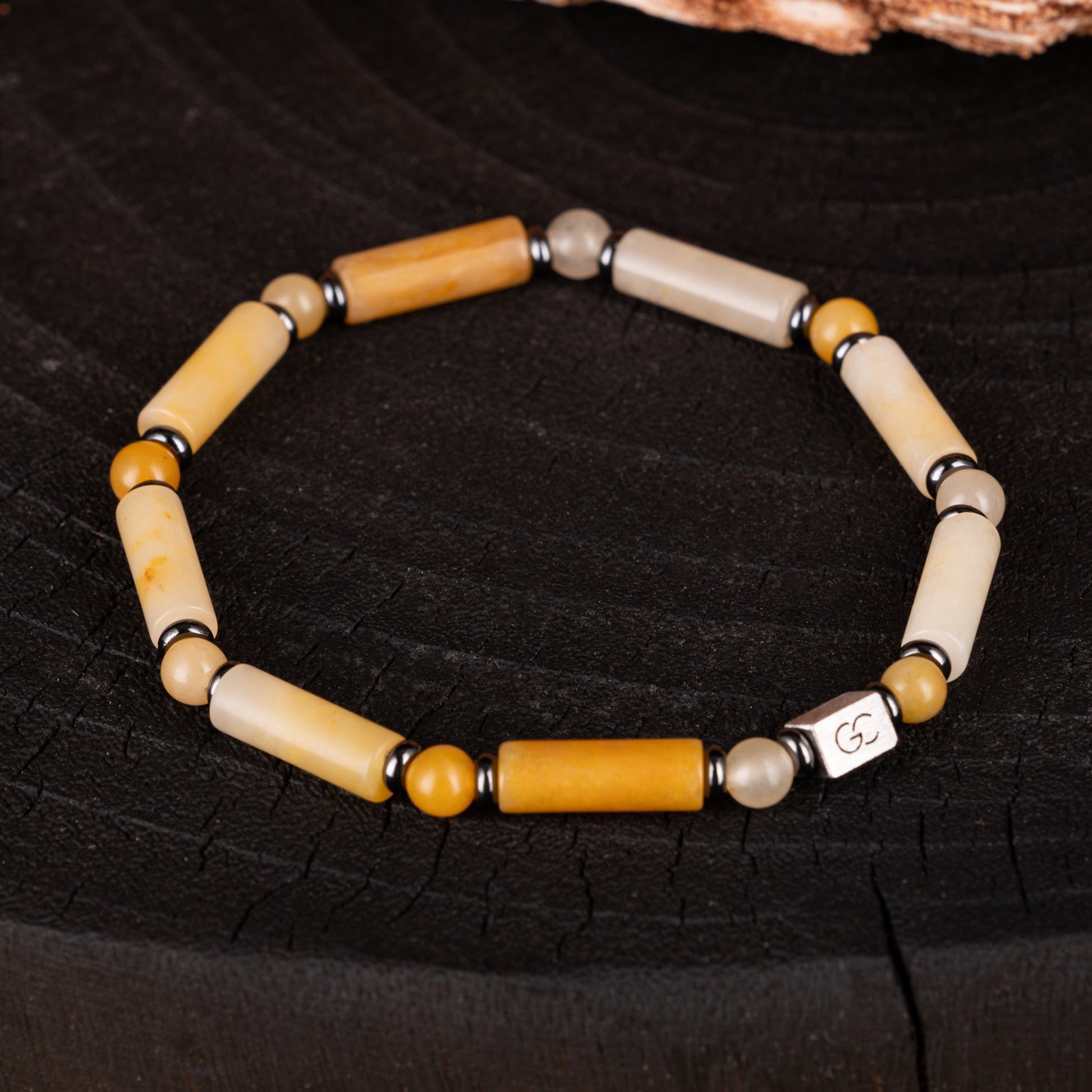 GC·Bracelet Yellow Jade Bracelet（4mm）